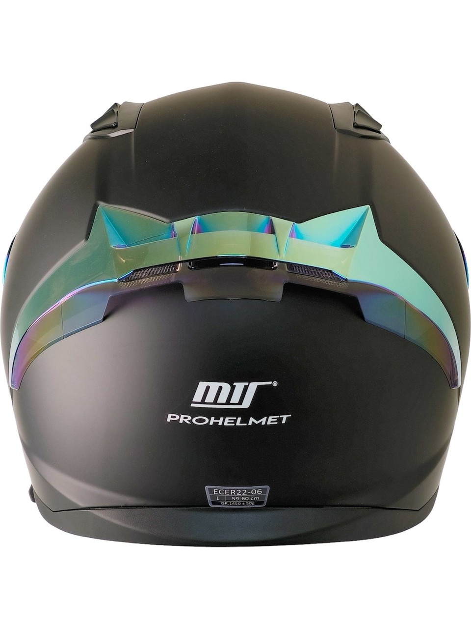 M-801 MAT SİYAH-GOLD GÜNEŞ VİZÖRLÜ KASK (GOLD CAMLI)